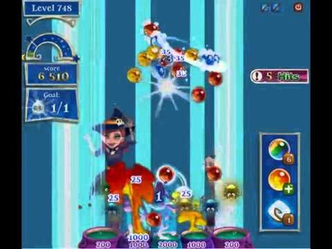 Video guide by skillgaming: Bubble Witch Saga 2 Level 748 #bubblewitchsaga
