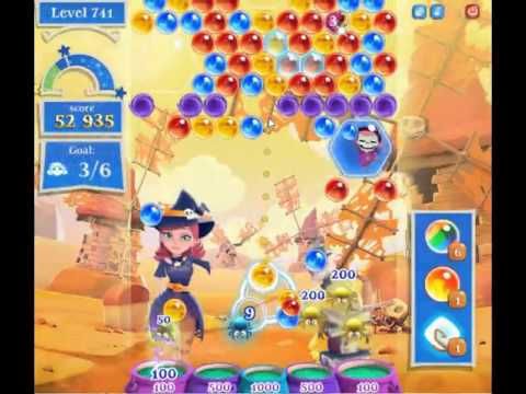 Video guide by skillgaming: Bubble Witch Saga 2 Level 741 #bubblewitchsaga