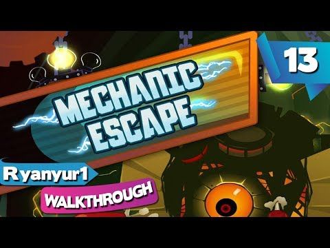 Video guide by ryanyur1: Mechanic Escape Level 13 #mechanicescape