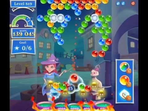 Video guide by skillgaming: Bubble Witch Saga 2 Level 819 #bubblewitchsaga