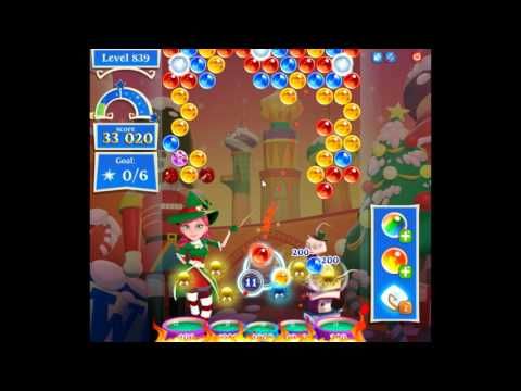 Video guide by fbgamevideos: Bubble Witch Saga 2 Level 839 #bubblewitchsaga