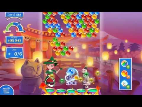 Video guide by skillgaming: Bubble Witch Saga 2 Level 868 #bubblewitchsaga