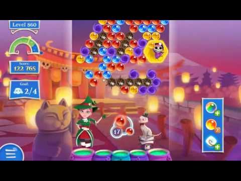 Video guide by skillgaming: Bubble Witch Saga 2 Level 860 #bubblewitchsaga
