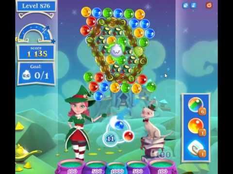 Video guide by skillgaming: Bubble Witch Saga 2 Level 876 #bubblewitchsaga