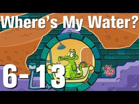 Video guide by HowcastGaming: Where's My Water? level 6-13 #wheresmywater