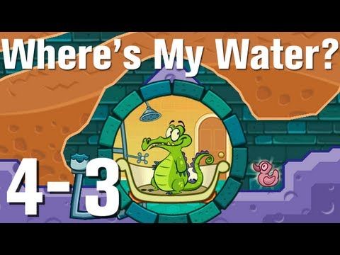 Video guide by HowcastGaming: Where's My Water? level 4-3 #wheresmywater