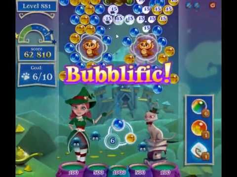 Video guide by skillgaming: Bubble Witch Saga 2 Level 881 #bubblewitchsaga