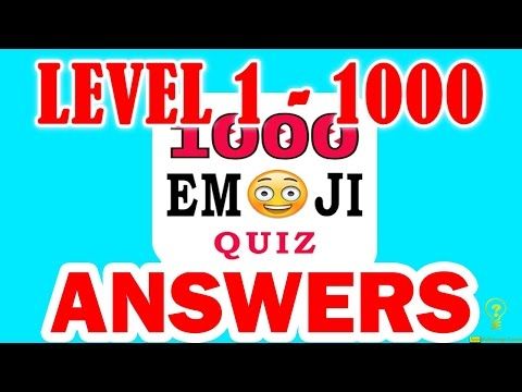 Video guide by : Emoji Quiz Level 1 - 1000 #emojiquiz