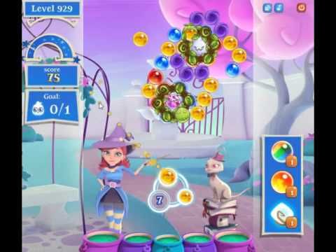 Video guide by skillgaming: Bubble Witch Saga 2 Level 929 #bubblewitchsaga
