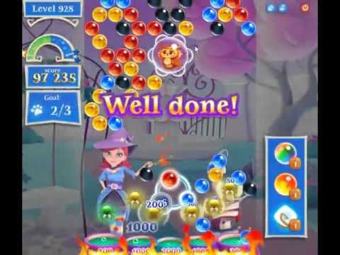 Video guide by skillgaming: Bubble Witch Saga 2 Level 928 #bubblewitchsaga