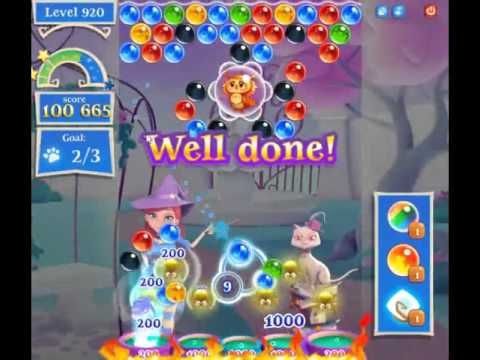 Video guide by skillgaming: Bubble Witch Saga 2 Level 920 #bubblewitchsaga