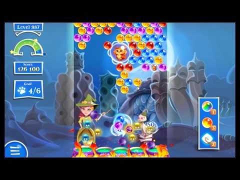 Video guide by fbgamevideos: Bubble Witch Saga 2 Level 987 #bubblewitchsaga