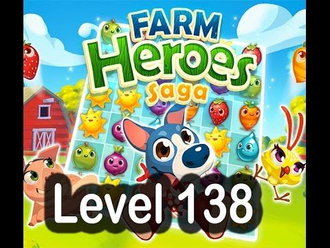 Video guide by Sandeep Likhar: Farm Heroes Saga. Level 138 #farmheroessaga