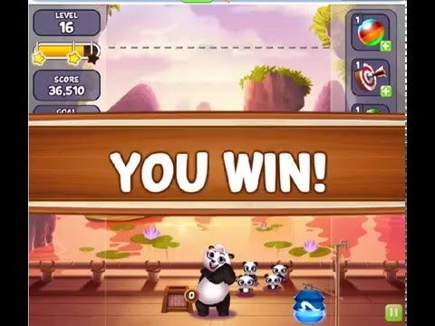 Video guide by Game Panda pop: Panda Pop Level 16 - 17 #pandapop