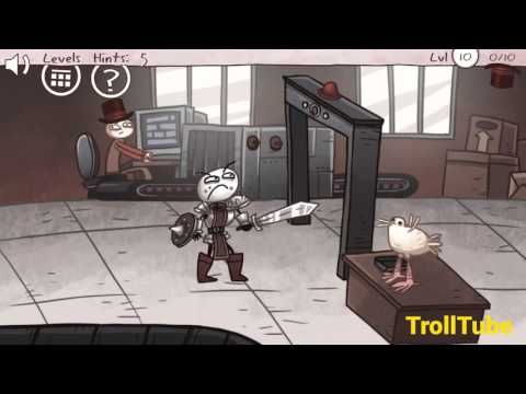 Video guide by TrollTube: Troll Face Quest Classic Level 10 #trollfacequest