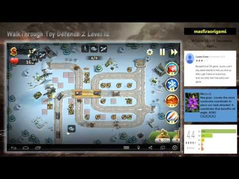 Video guide by Masfira Origami: Toy Defense 2 Level 12 #toydefense2