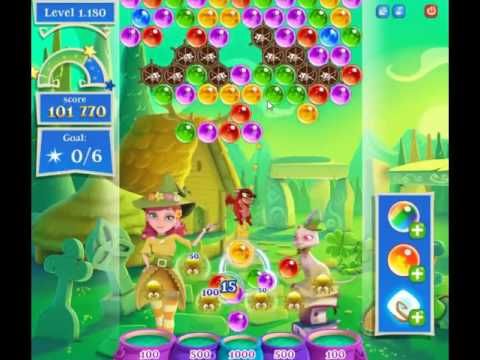 Video guide by skillgaming: Bubble Witch Saga 2 Level 1180 #bubblewitchsaga