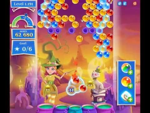 Video guide by skillgaming: Bubble Witch Saga 2 Level 1191 #bubblewitchsaga