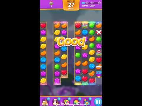 Video guide by Apps Walkthrough Tutorial: Lollipop: Sweet Taste Match3 Level 81 #lollipopsweettaste