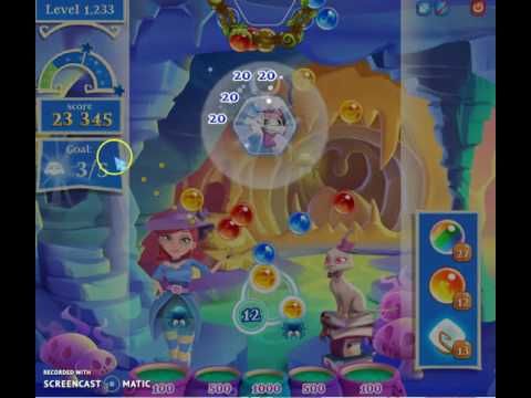 Video guide by Happy Hopping: Bubble Witch Saga 2 Level 1233 #bubblewitchsaga
