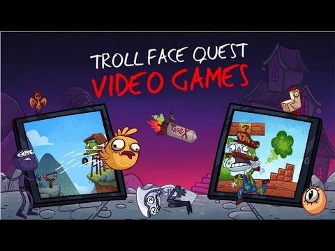 Video guide by AwesomeGamingWalkthroughs: Troll Face Quest Video Games Level 1-35 #trollfacequest