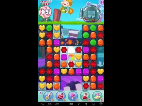 Video guide by Dirty H: Jelly Blast Level 54 #jellyblast