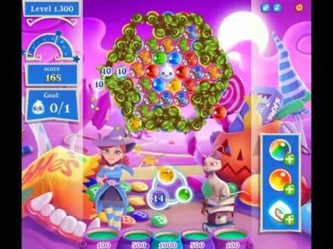 Video guide by skillgaming: Bubble Witch Saga 2 Level 1300 #bubblewitchsaga