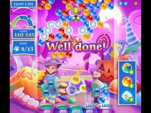 Video guide by skillgaming: Bubble Witch Saga 2 Level 1301 #bubblewitchsaga