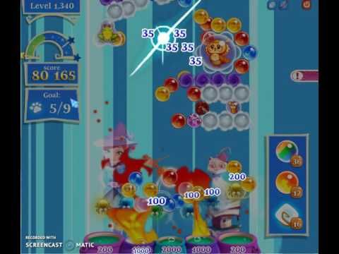 Video guide by Happy Hopping: Bubble Witch Saga 2 Level 1340 #bubblewitchsaga