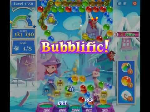 Video guide by skillgaming: Bubble Witch Saga 2 Level 1350 #bubblewitchsaga