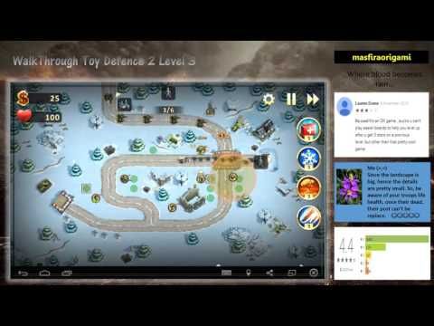 Video guide by Masfira Origami: Toy Defense 2 Level 3 #toydefense2