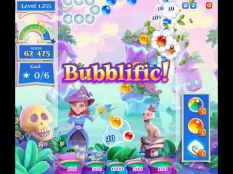 Video guide by skillgaming: Bubble Witch Saga 2 Level 1355 #bubblewitchsaga
