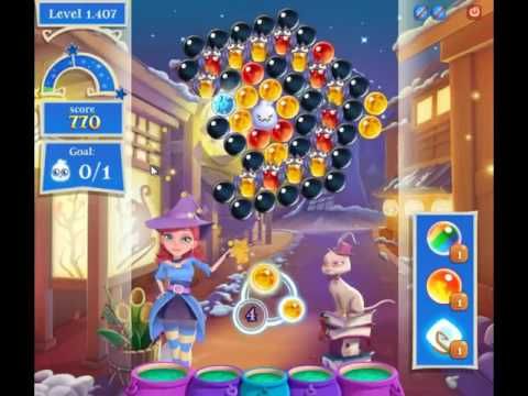 Video guide by skillgaming: Bubble Witch Saga 2 Level 1407 #bubblewitchsaga