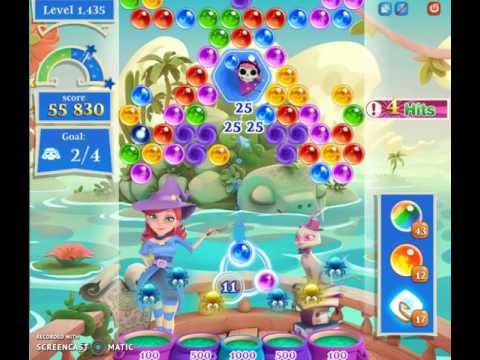 Video guide by Happy Hopping: Bubble Witch Saga 2 Level 1435 #bubblewitchsaga