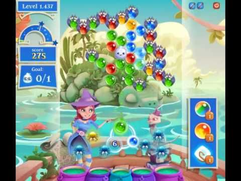 Video guide by skillgaming: Bubble Witch Saga 2 Level 1437 #bubblewitchsaga