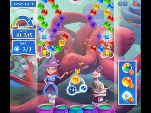 Video guide by skillgaming: Bubble Witch Saga 2 Level 1451 #bubblewitchsaga