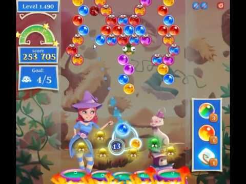 Video guide by skillgaming: Bubble Witch Saga 2 Level 1490 #bubblewitchsaga