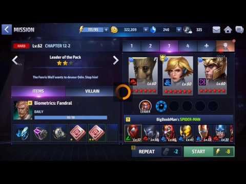 Video guide by 4G Gaming: MARVEL Future Fight Level 12-2 #marvelfuturefight