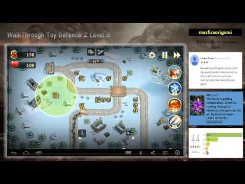 Video guide by Masfira Origami: Toy Defense 2 Level 5 #toydefense2