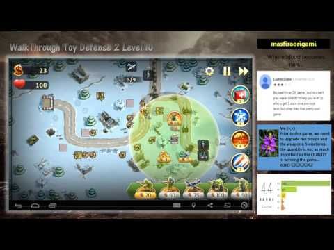 Video guide by Masfira Origami: Toy Defense 2 Level 10 #toydefense2