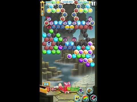 Video guide by P Pandya: Bubble Mania Level 463 #bubblemania