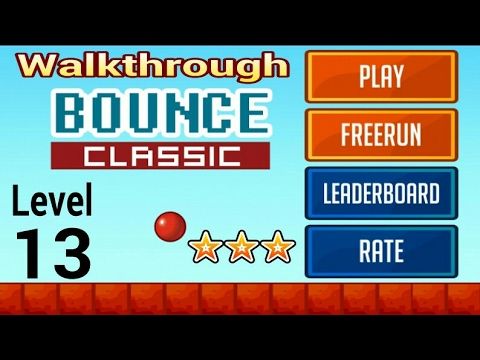 Video guide by Jawaban Games: Bounce Level 13 #bounce
