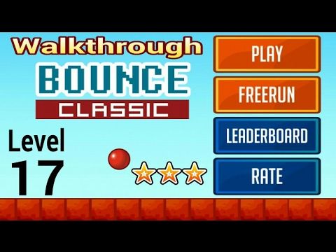 Video guide by Jawaban Games: Bounce Level 17 #bounce