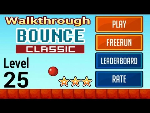Video guide by Jawaban Games: Bounce Level 25 #bounce