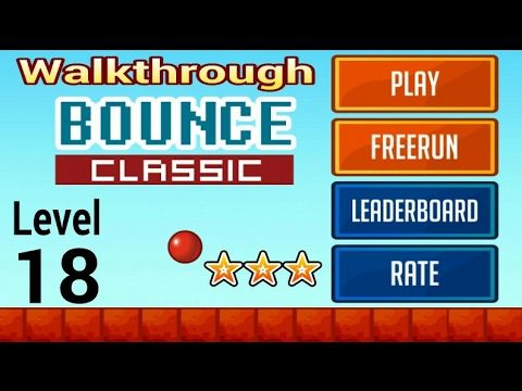 Video guide by Jawaban Games: Bounce Level 18 #bounce