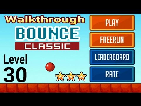 Video guide by Jawaban Games: Bounce Level 30 #bounce