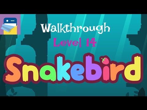 Video guide by App Unwrapper: Snakebird Level 14 #snakebird