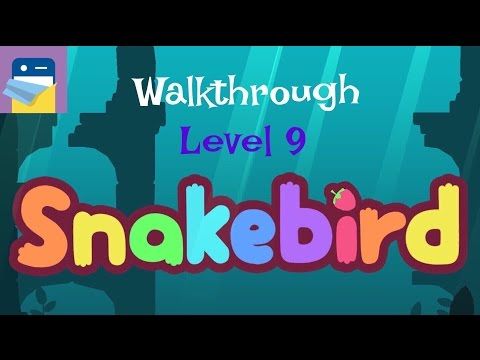 Video guide by App Unwrapper: Snakebird Level 9 #snakebird