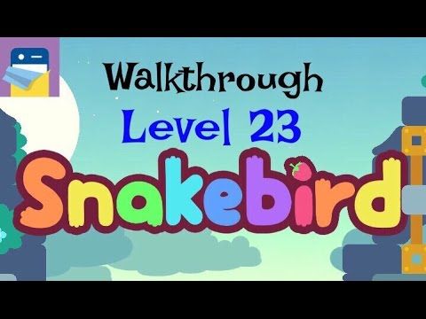 Video guide by App Unwrapper: Snakebird Level 23 #snakebird