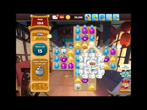 Video guide by fbgamevideos: Monster Busters: Link Flash Level 104 #monsterbusterslink